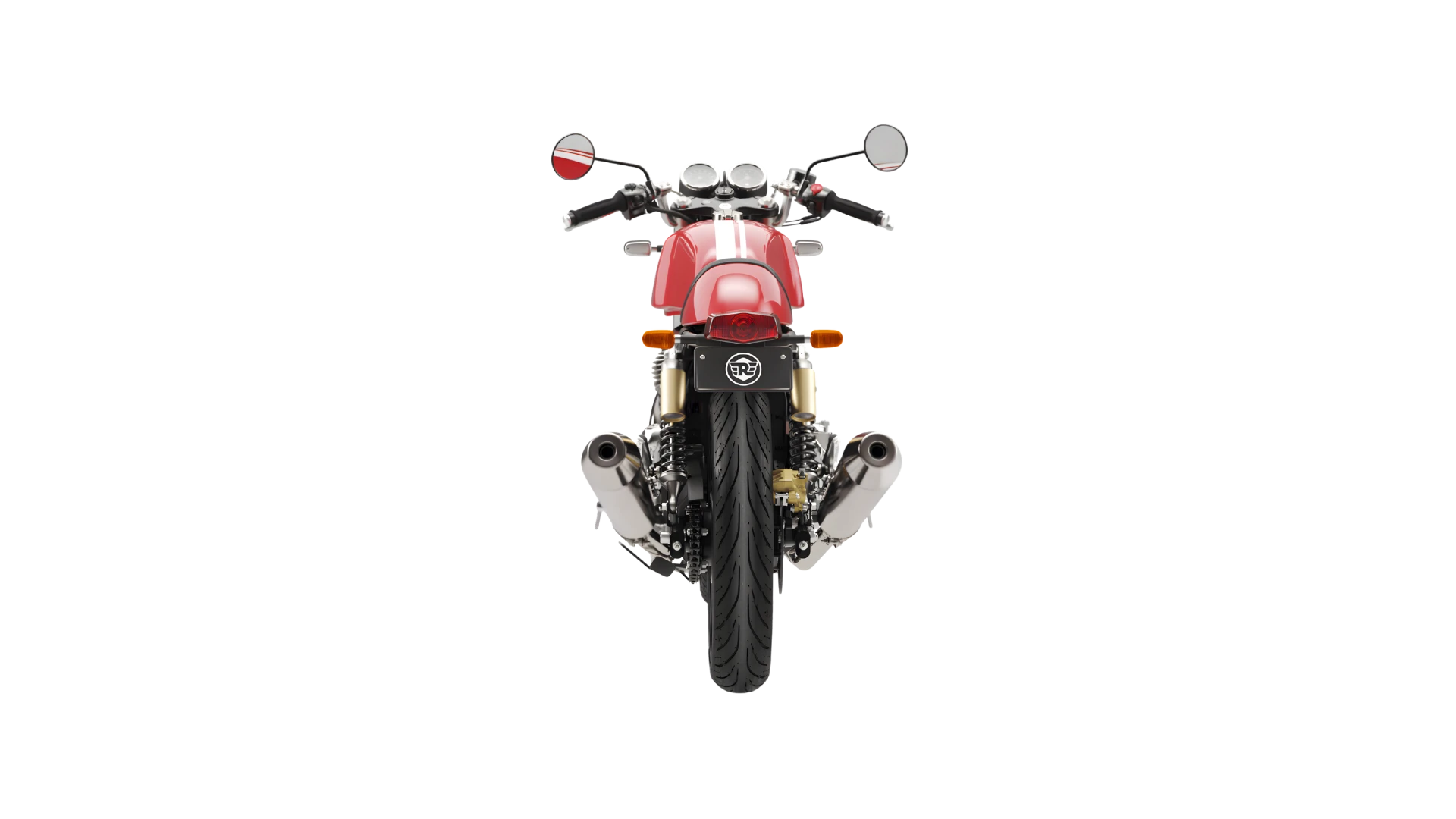 gt 650 rear view